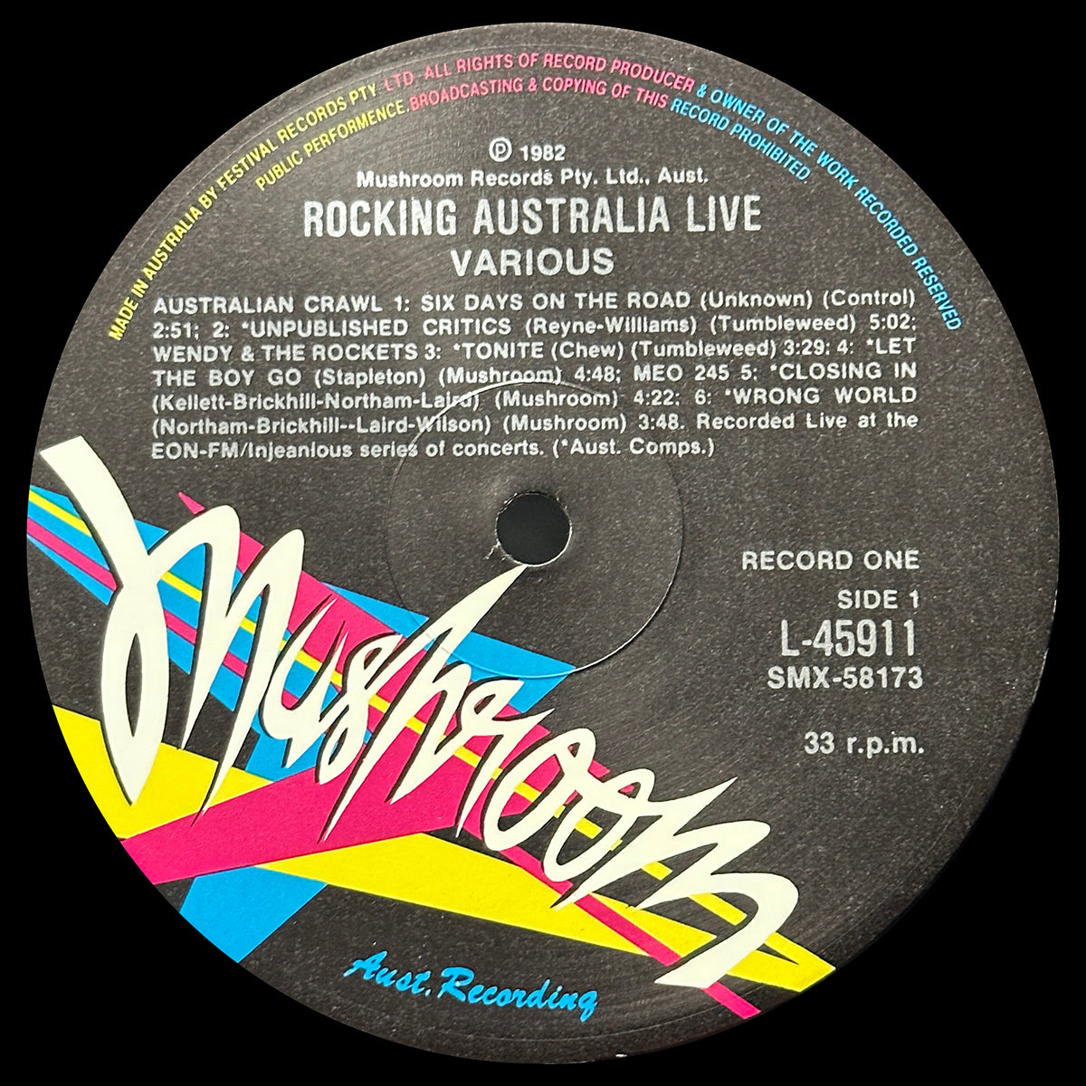 Rocking Australia Live
