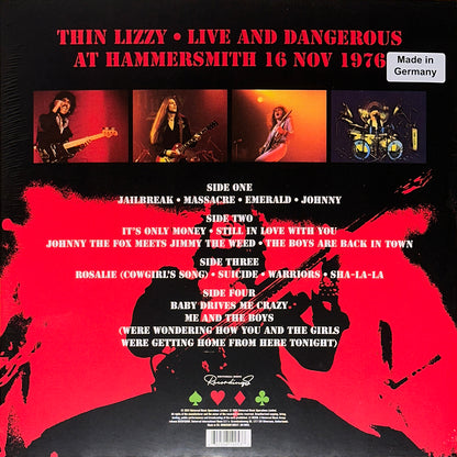 Live And Dangerous At Hammersmith 16 Nov 1976