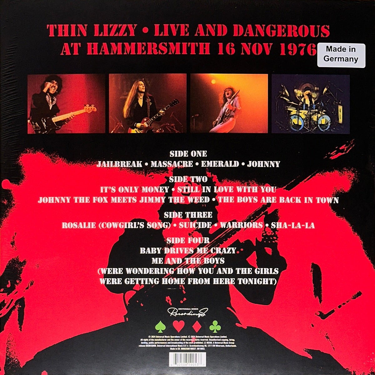 Live And Dangerous At Hammersmith 16 Nov 1976