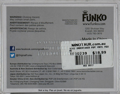Pop Rocks #08 Undertaker Vinyl Figure
