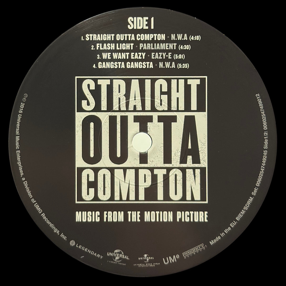 Straight Outta Compton (Music From The Motion Picture)
