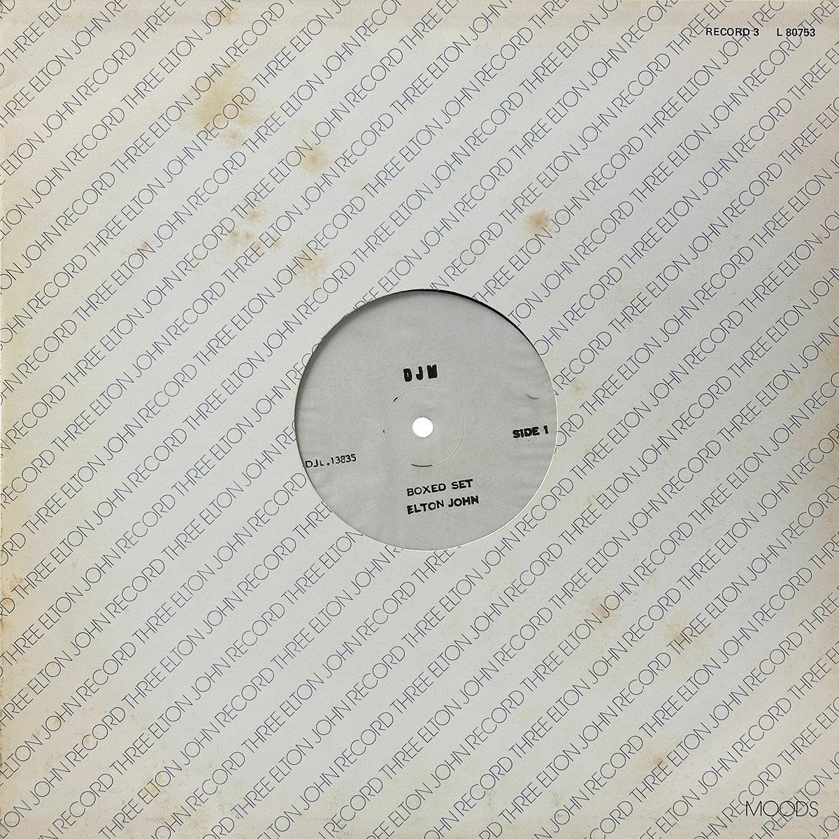 The Definitive Elton John (Test Pressings)