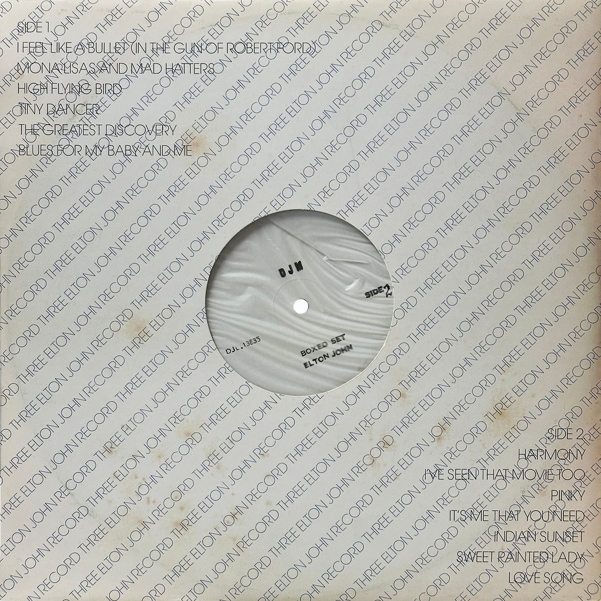 The Definitive Elton John (Test Pressings)