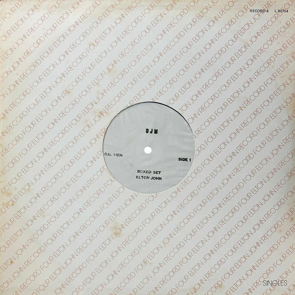 The Definitive Elton John (Test Pressings)