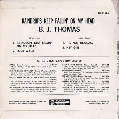 Raindrops Keep Fallin' On My Head