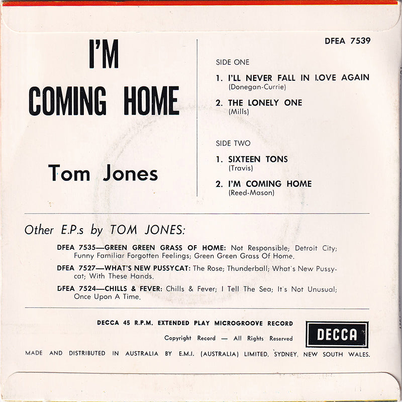 I'm Coming Home