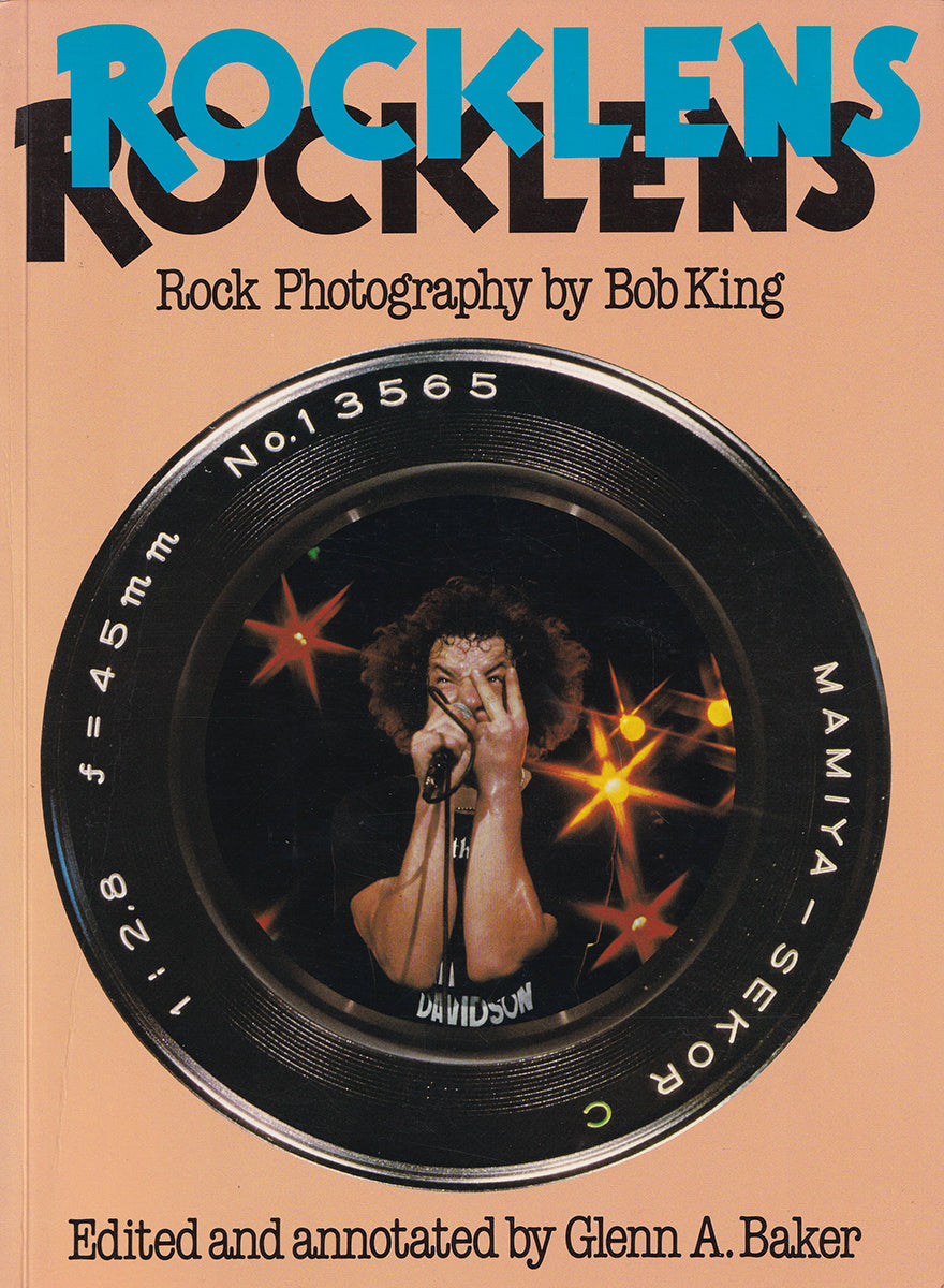 Rocklens - Rock Photography By Bob King - Brian Johnson On Front Cover
