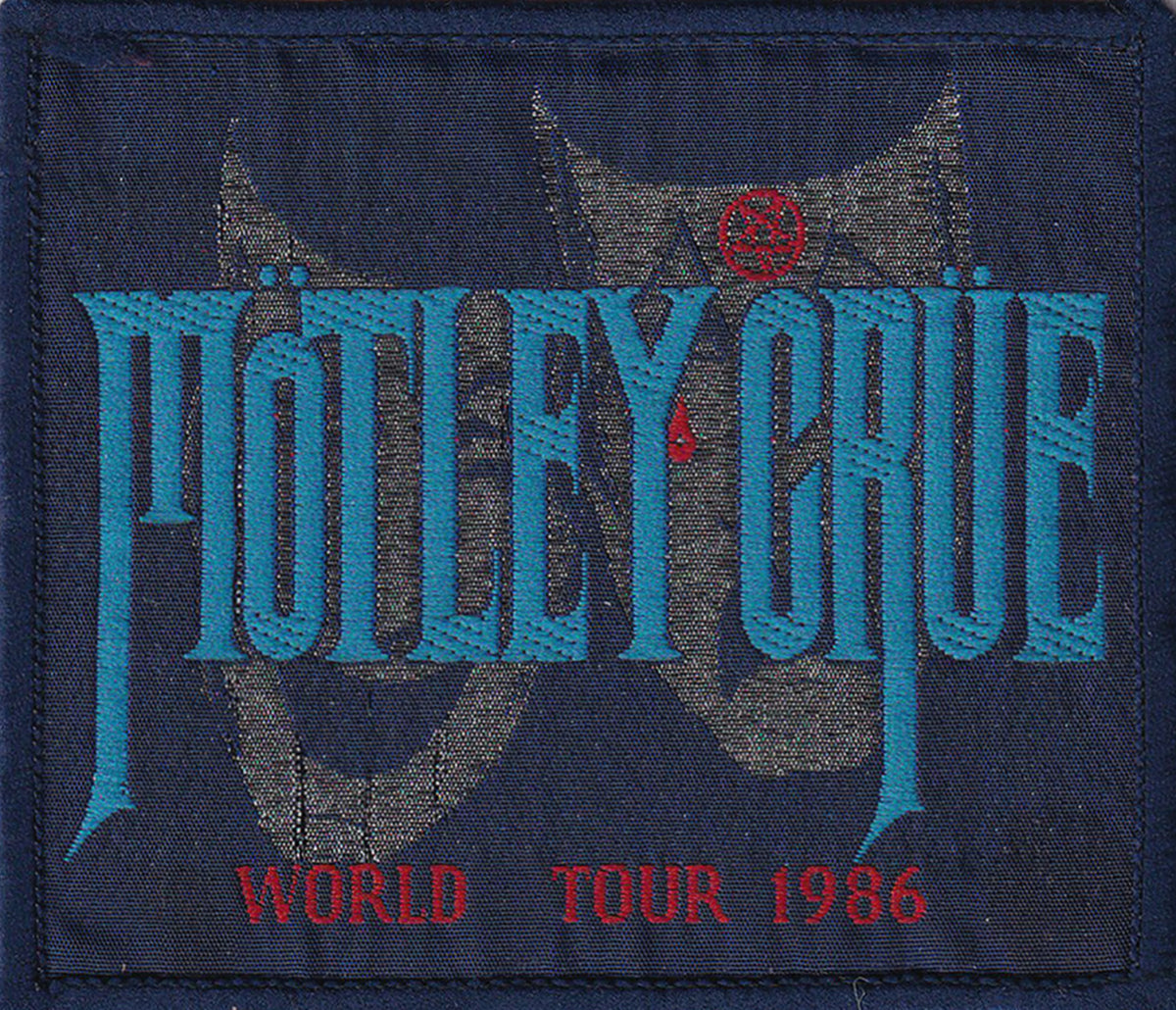Theatre Of Pain World Tour Patch – Rare Records