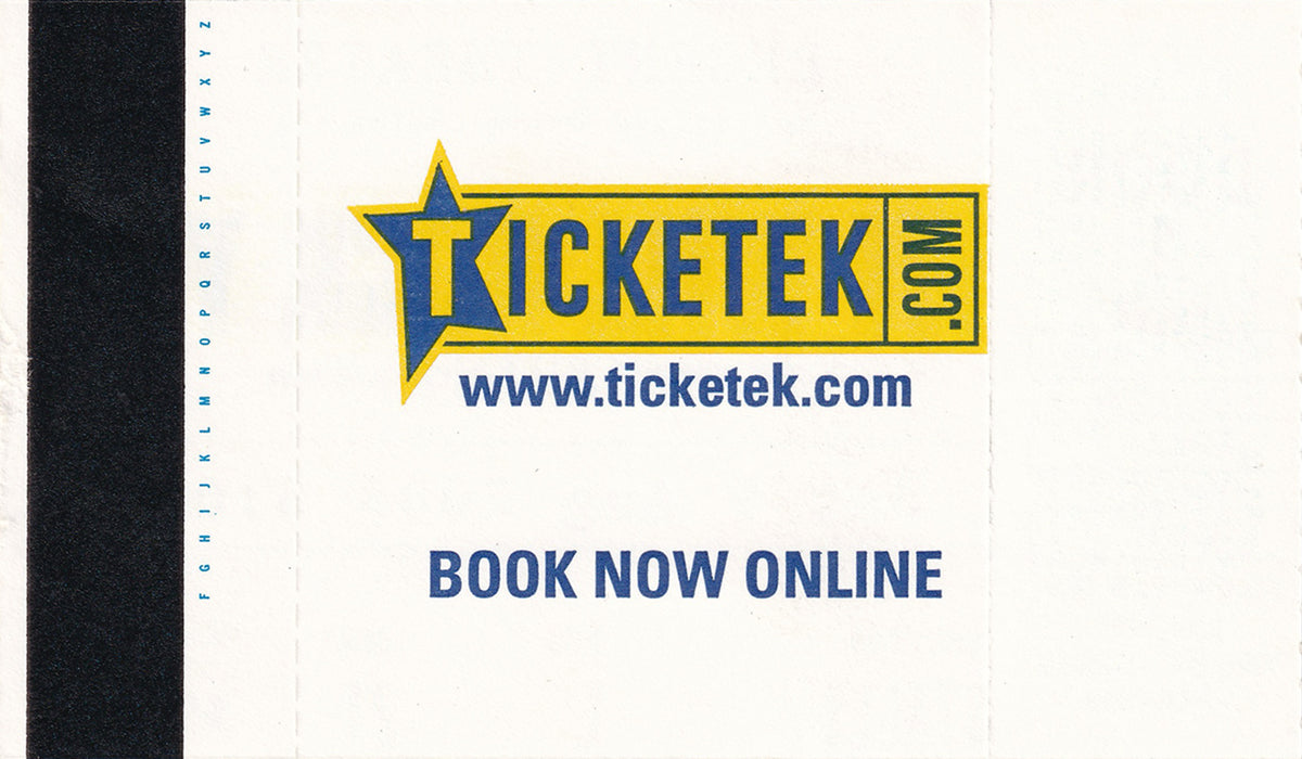 We Will Rock You Australian Tour Program (With Ticket)