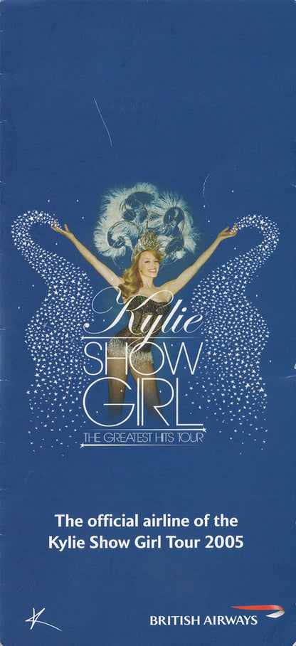 Kylie Showgirl 2005 Tour Program (With Ticket)