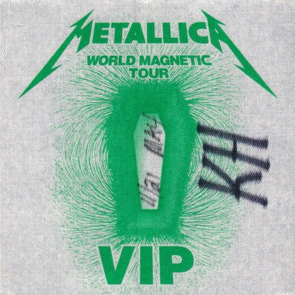 Metallica 2008-2009-2010 Tour Program (With Ticket & Pass)