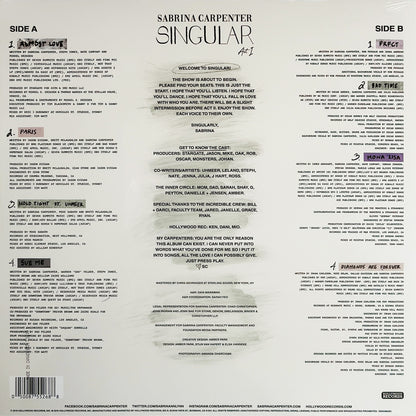 Singular Act I
