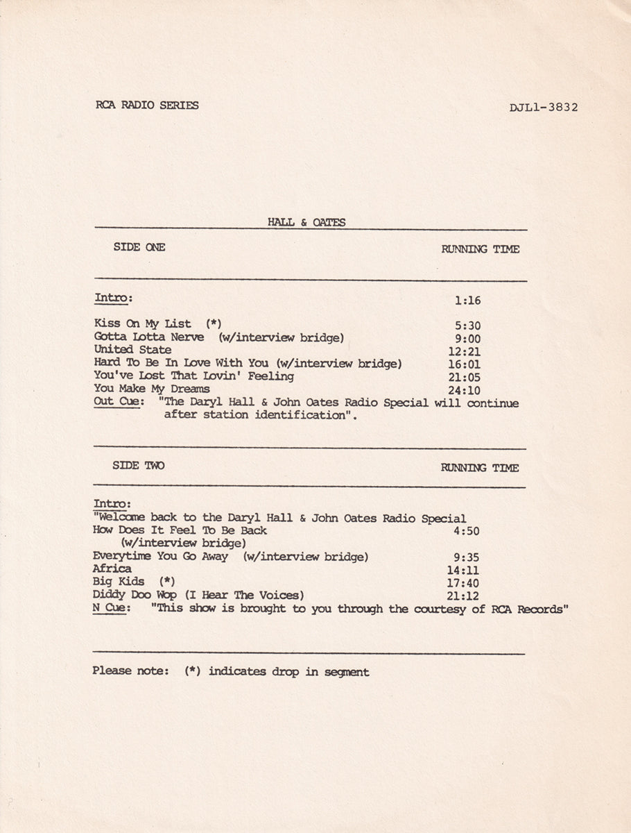 RCA Special Radio Series