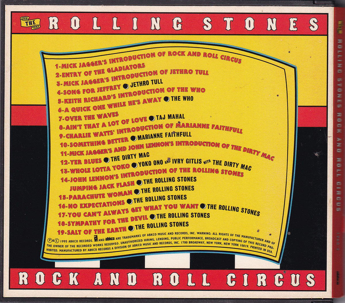 The Rolling Stones Rock And Roll Circus
