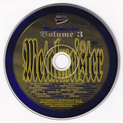 Metalmeister Volume #3: A Metal Blade Compilation