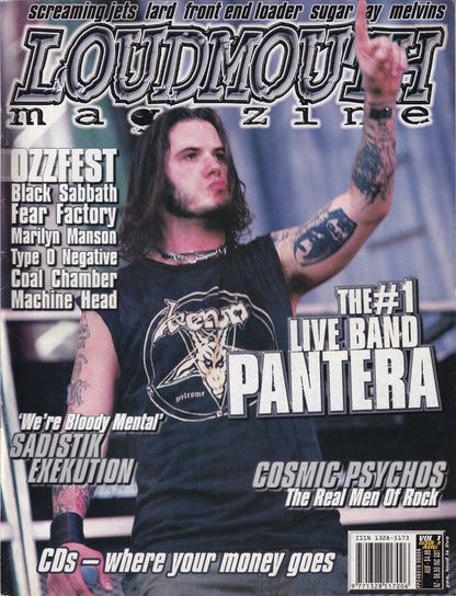 Loudmouth - Issue #4 - August 1997 - Phil Anselmo On Cover