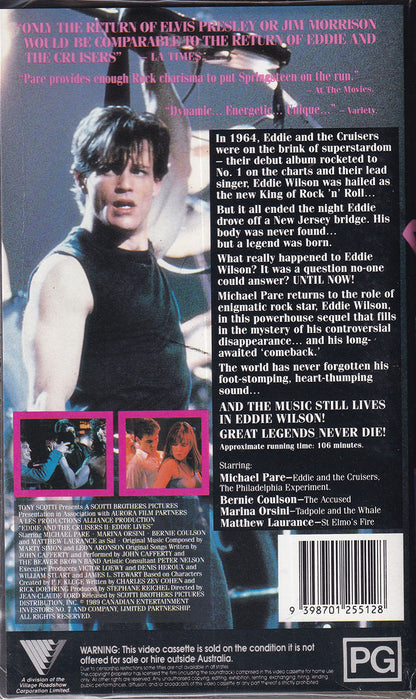 Eddie And The Cruisers II: Eddie Lives!