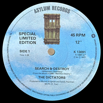 Search & Destroy / Sleepin' With The TV On
