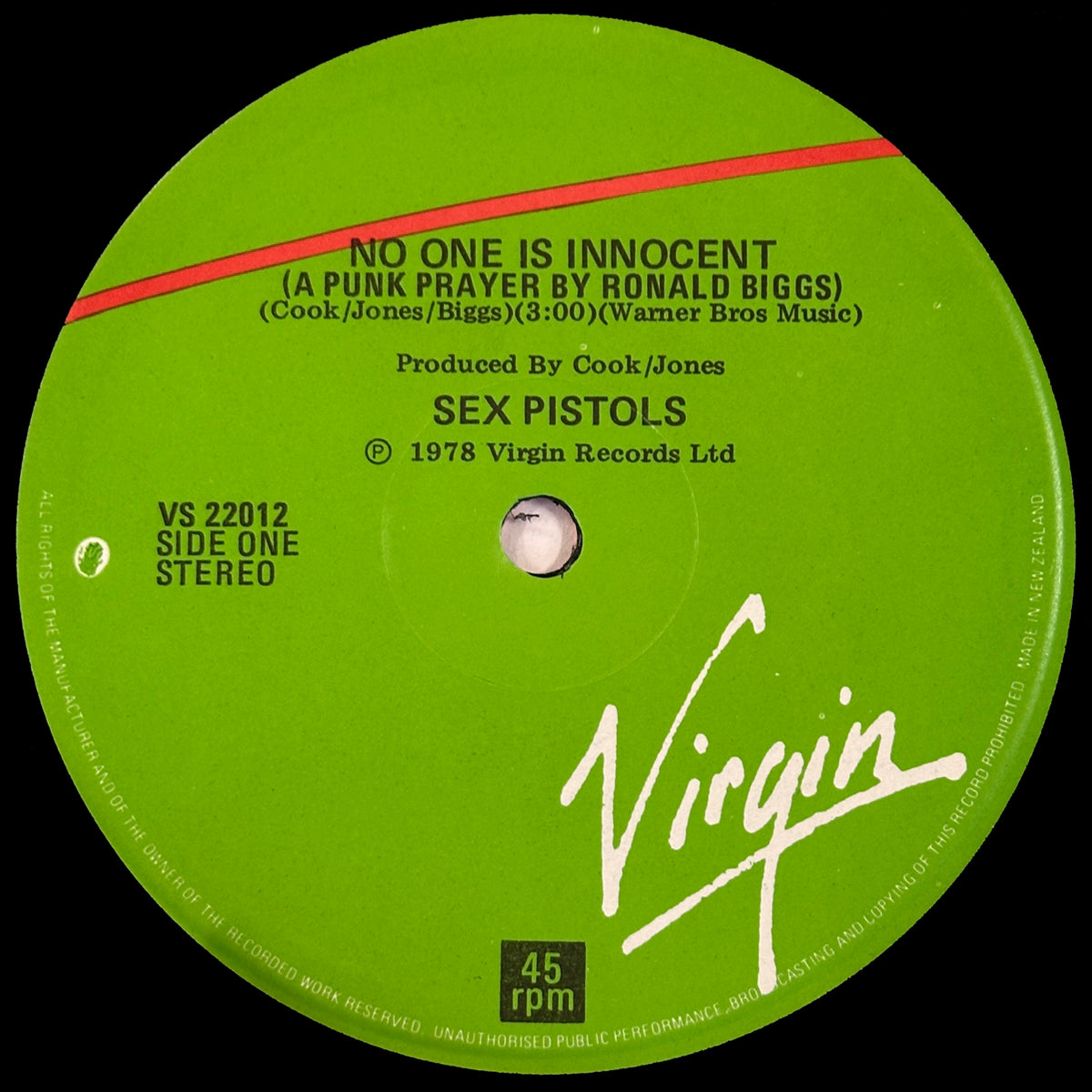 No One Is Innocent (A Punk Prayer By Ronald Biggs)