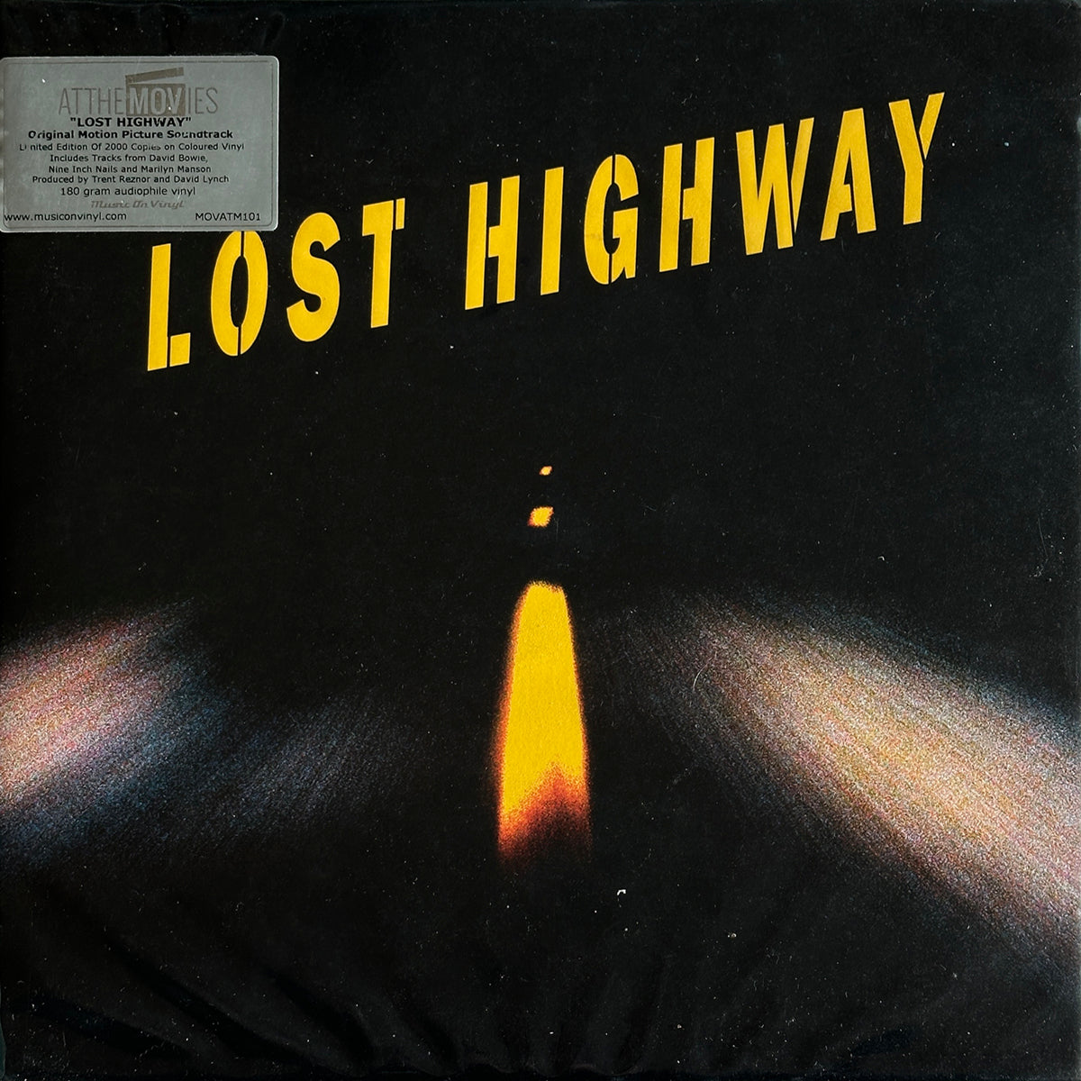 Lost Highway (Original Motion Picture Soundtrack) (Yellow With Black Marble Vinyl)