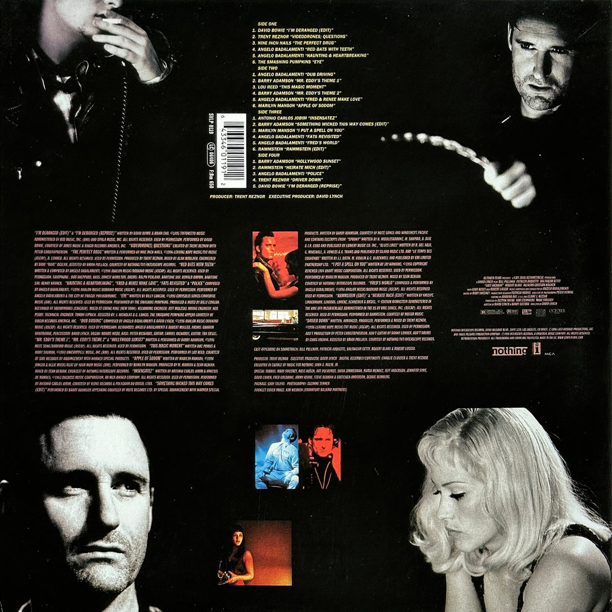 Lost Highway (Original Motion Picture Soundtrack) (Translucent Orange Vinyl)