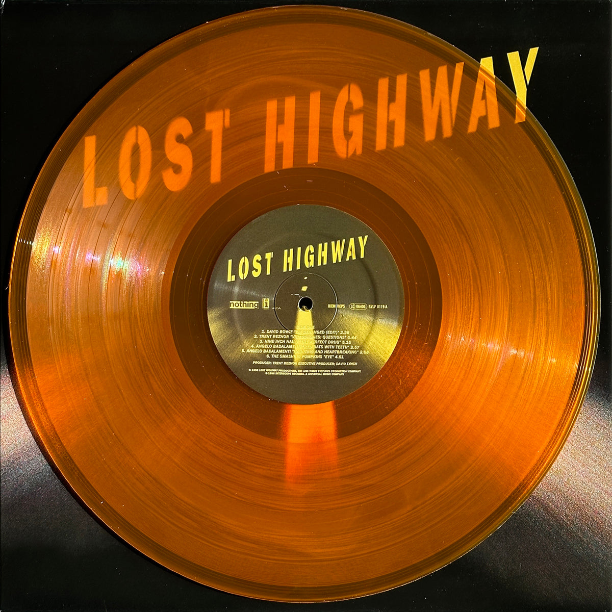Lost Highway (Original Motion Picture Soundtrack) (Translucent Orange Vinyl)