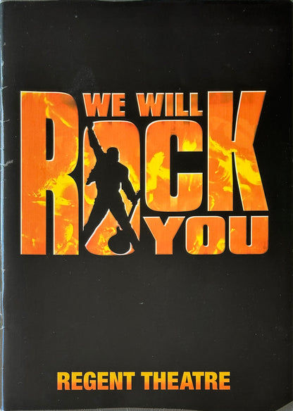 We Will Rock You Australian Tour Program (With Ticket)