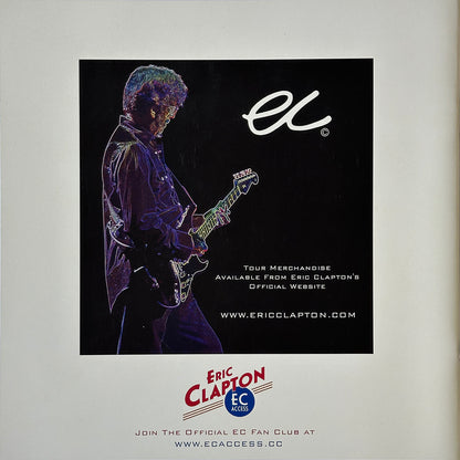 Eric Clapton 2006-2007 World Tour Program (With Ticket)