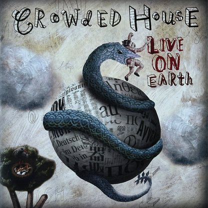 Crowded House 2007 Live On Earth World Tour Program (With Ticket)