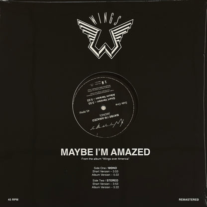 Maybe I'm Amazed