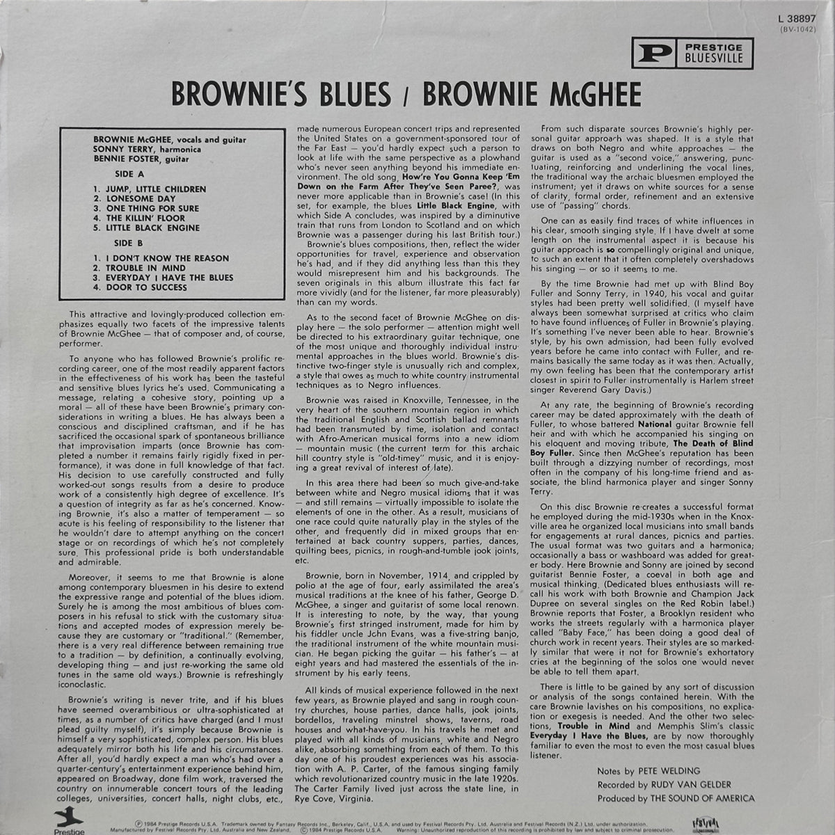 Brownie's Blues