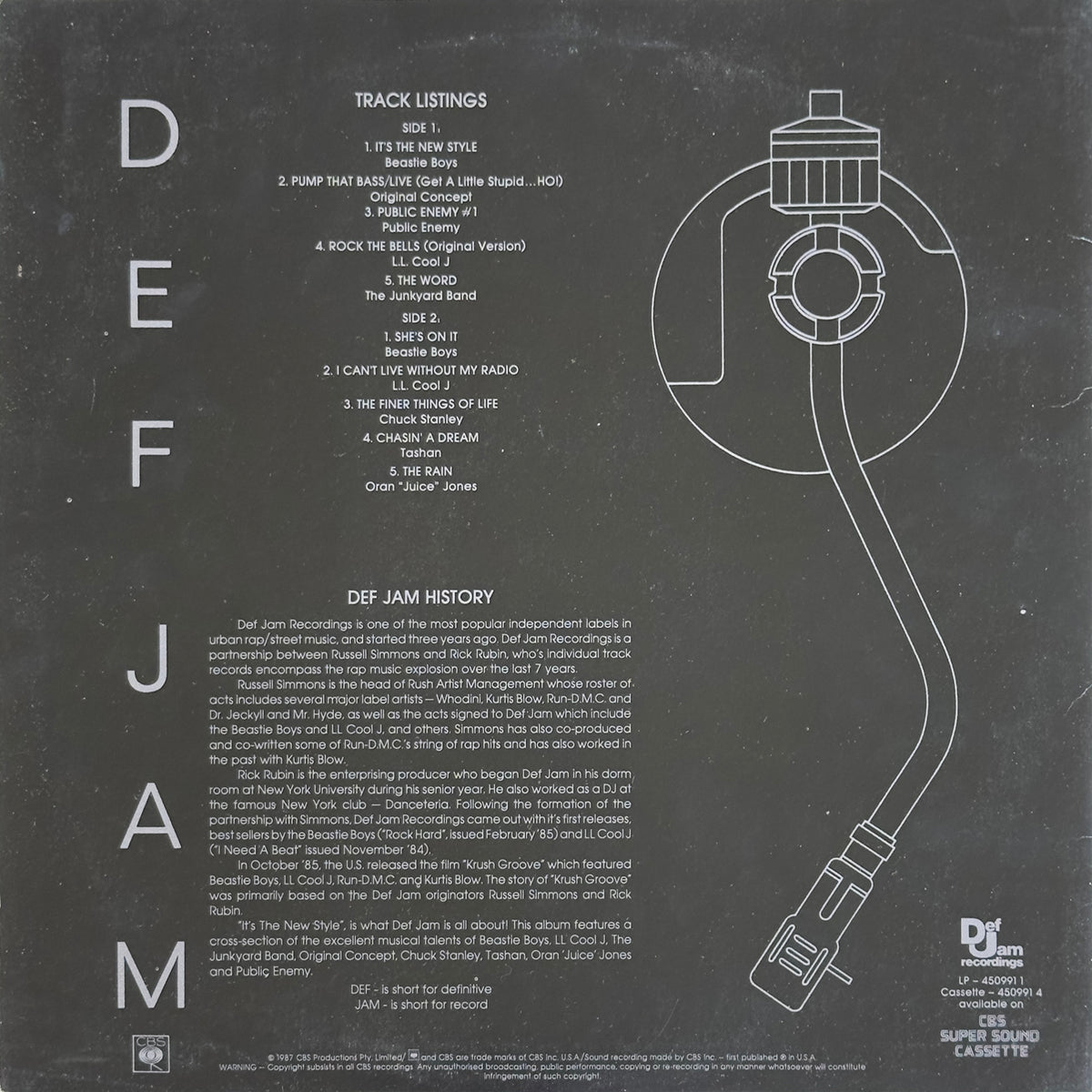 Def Jam It's The New Style