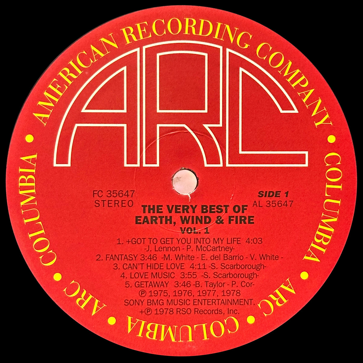 The Best Of Earth Wind & Fire Vol. I