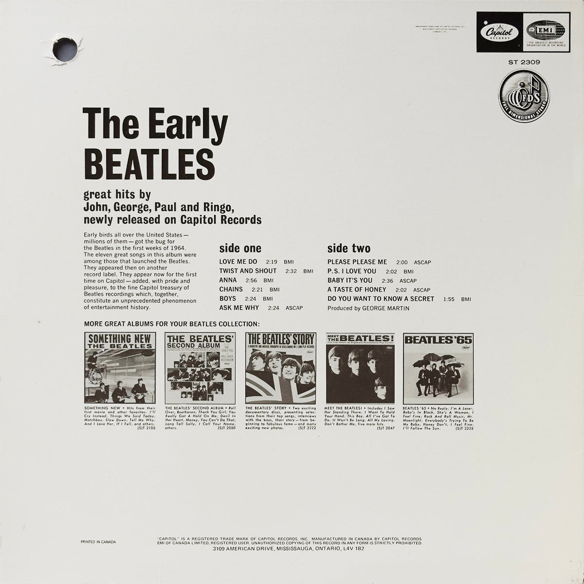 The Early Beatles