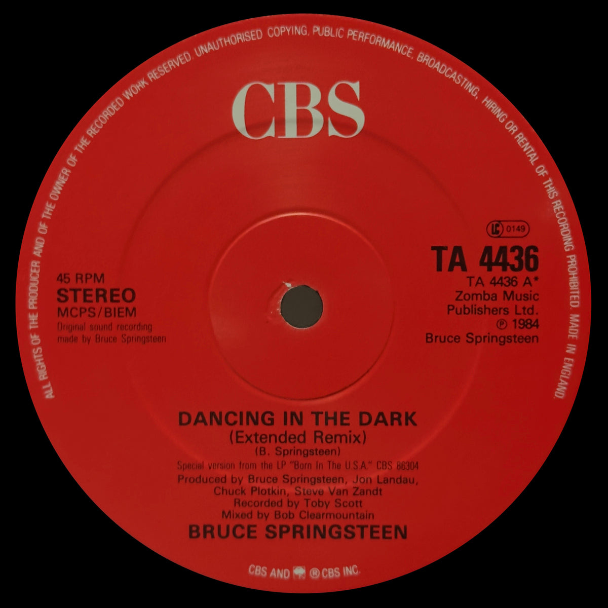 The Born In The U.S.A. 12" Single Collection
