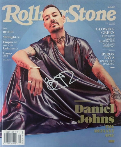 Rolling Stone - April-May 2022 - Issue #008 - Signed By Daniel Johns On Cover