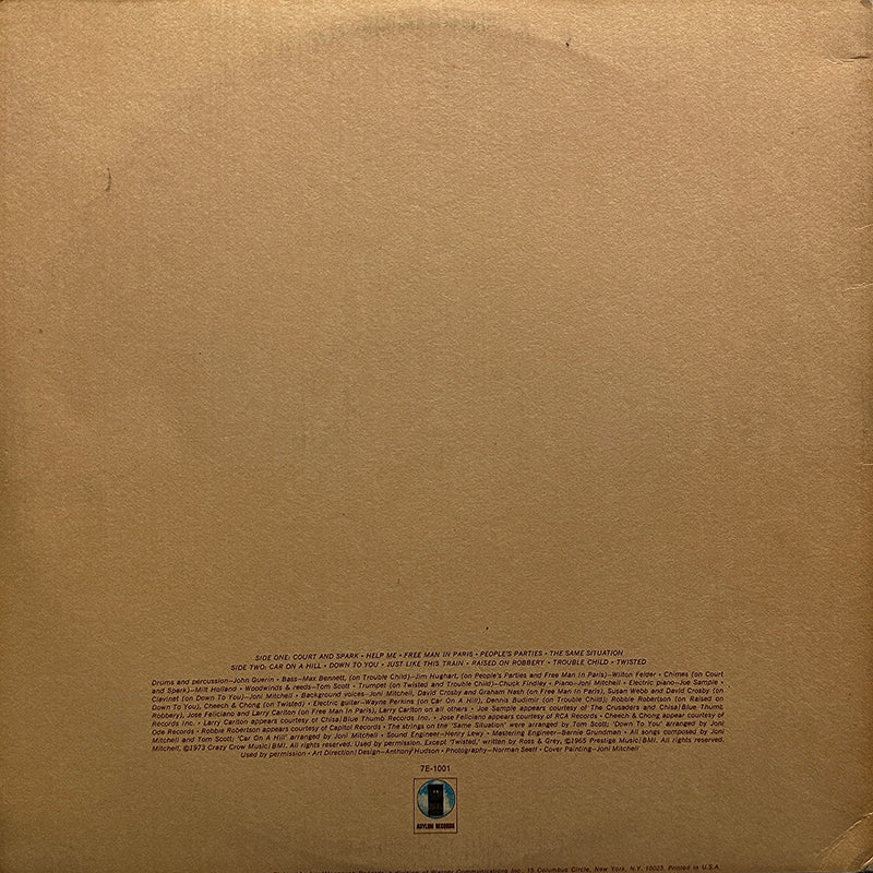 Court And Spark Rare Records Au