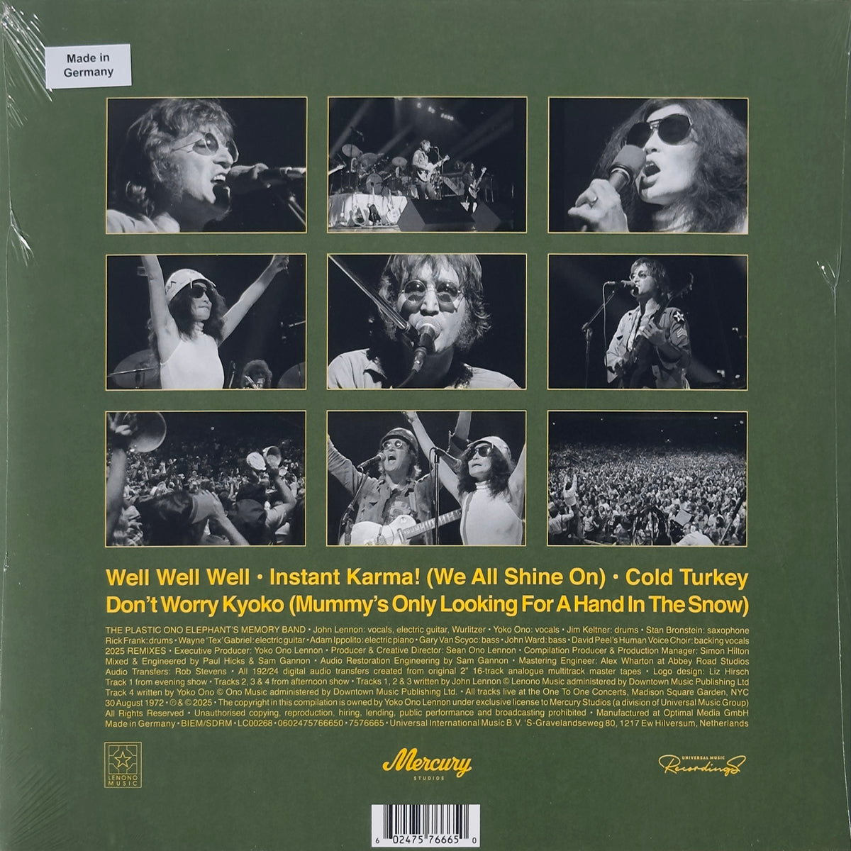 Power To The People (Live At The One-To-One Concert, New York City, 1972)