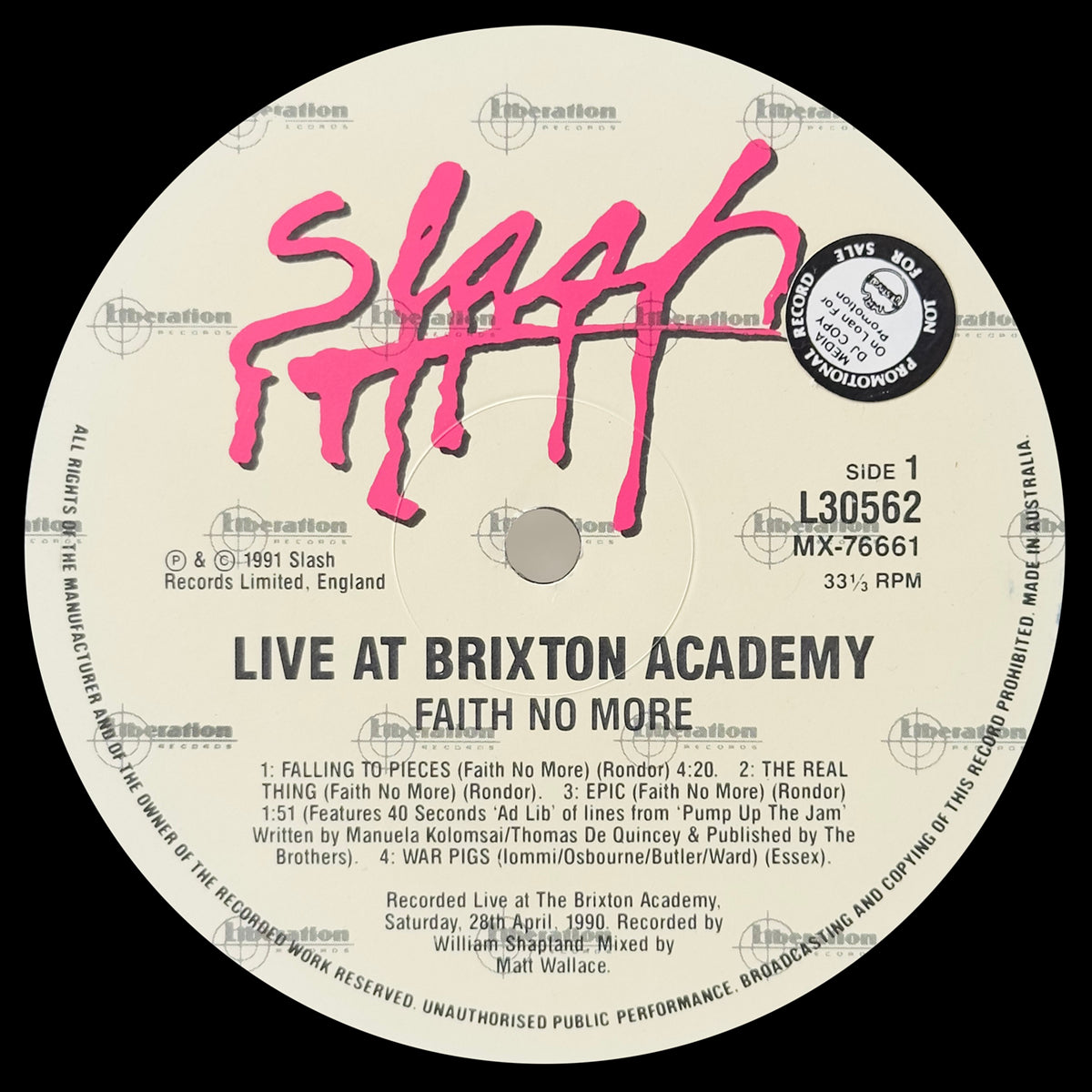 Live At The Brixton Academy