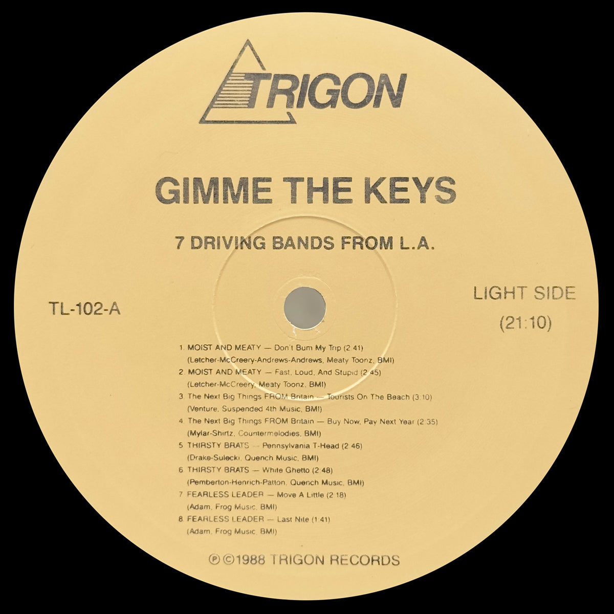 Gimme The Keys !! (Seven Driving Bands From L.A.)
