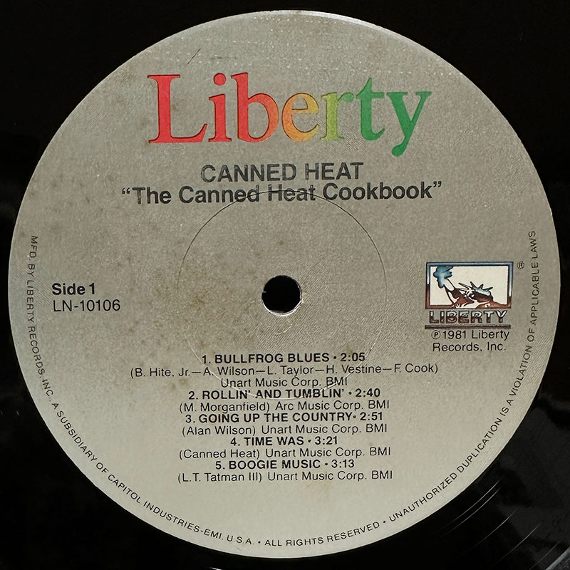 The Canned Heat Cook Book (The Best Of Canned Heat)