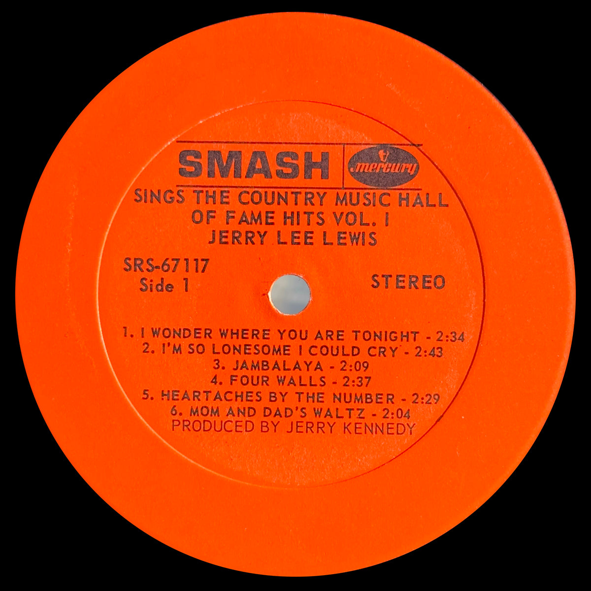 Sings The Country Music Hall Of Fame Hits Vol. 1