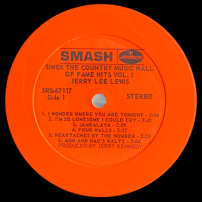 Sings The Country Music Hall Of Fame Hits Vol. 1
