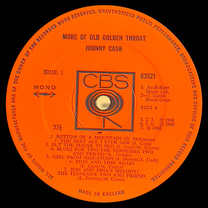 More Of "Old Golden Throat"