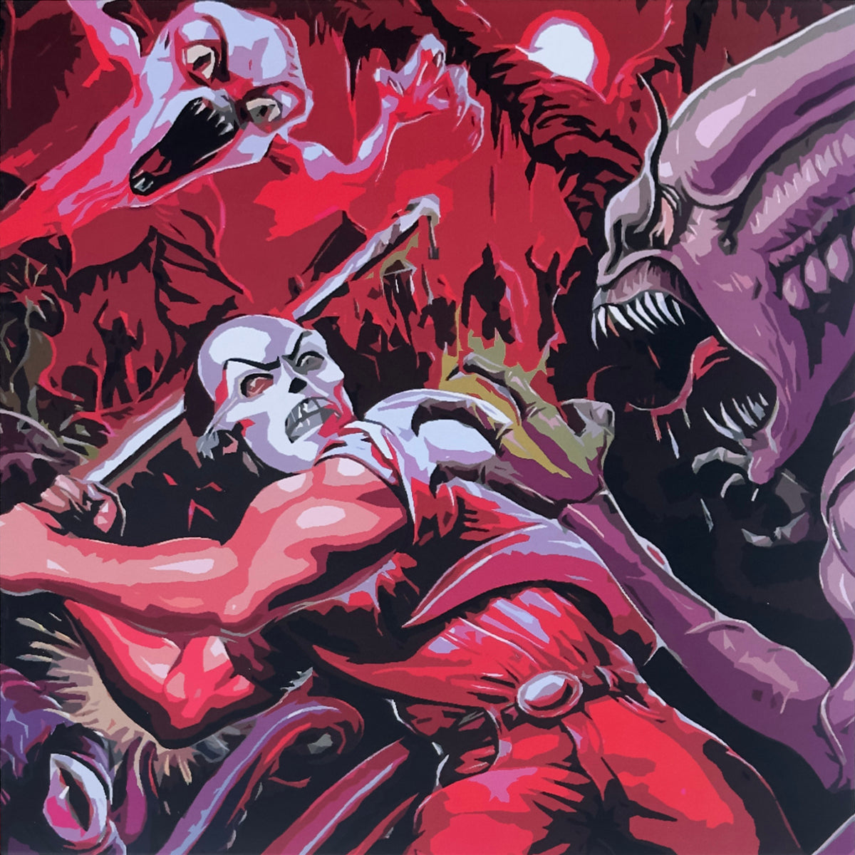 Splatterhouse 2 (Sawblade Shaped Vinyl)