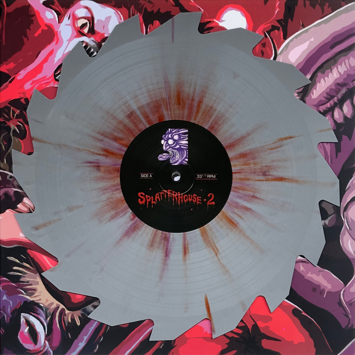 Splatterhouse 2 (Sawblade Shaped Vinyl)