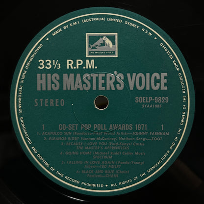 Go-Set Pop Poll Awards 1971