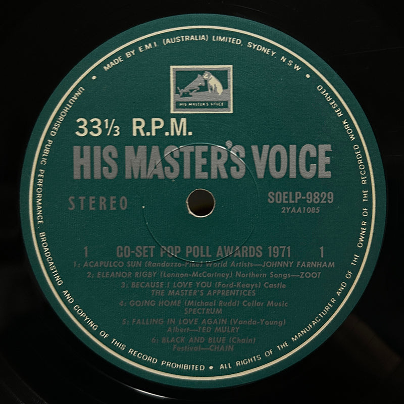 Go-Set Pop Poll Awards 1971