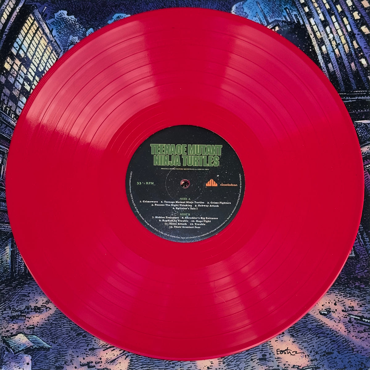 Teenage Mutant Ninja Turtles (Red And Green Vinyl)