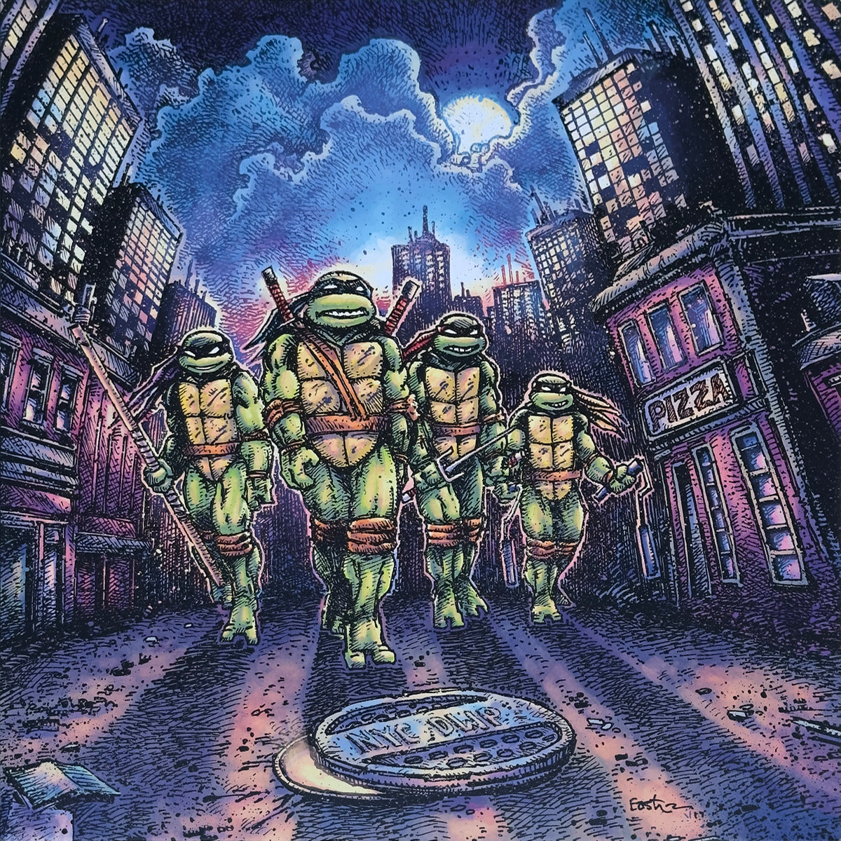 Teenage Mutant Ninja Turtles (Yellow And Pink Vinyl)